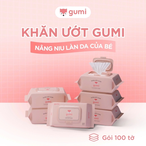 Khăn ướt GUMI 100 tờ