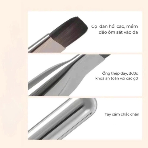 Cọ dẹt tán nền