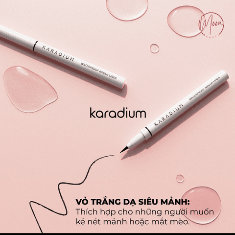 KẺ MẮT NƯỚC KARADIUM - KHÔNG LEM, CHỐNG NƯỚC 24H, LƯỚT ÊM