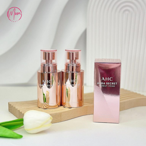 KEM DƯỠNG TRẮNG NÂNG TONE AHC AURA SECRET TONE UP CREAM SPF30 PA++ 50ML