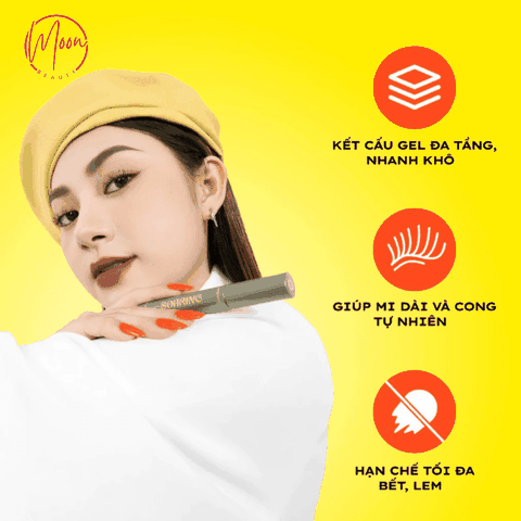 MASCARA LEMONADE SOARING - LÀM DÀI, CONG MI SUỐT 24H, CHỐNG NƯỚC