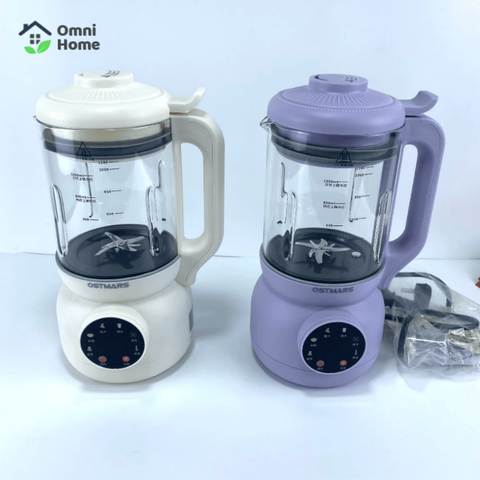 Máy làm sữa hạt Ostmars cối thuỷ tinh 1100ml