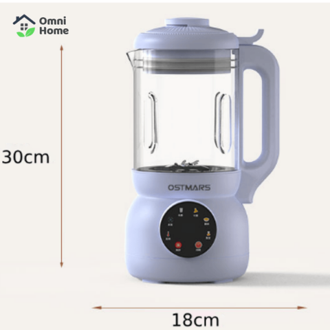 Máy làm sữa hạt Ostmars cối thuỷ tinh 1100ml