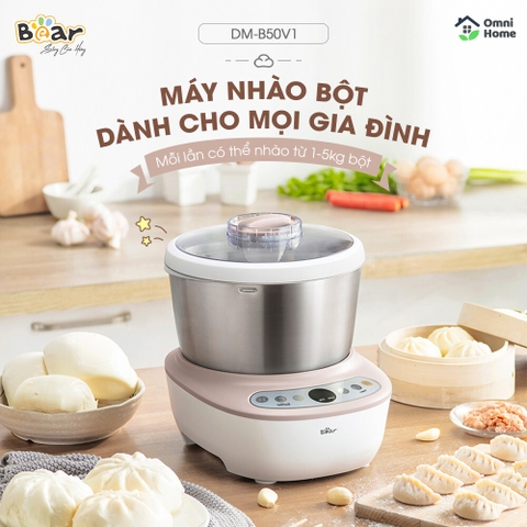 Máy nhào bột tự động 5L Bear DM- B50V1