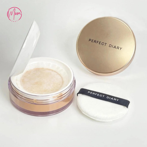 [SIÊU MỊN] PHẤN PHỦ BỘT PERFECT DIARY WEIGHTLESS SOFT-VELVET LOOSE POWDER - KIỀM DẦU 12H