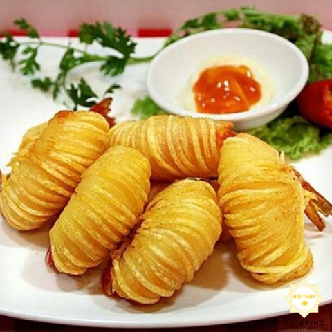 Tôm Cuộn Khoai Tây