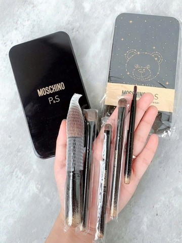 SET 5 CỌ TRANG ĐIỂM MOSCHINO P&S (PINK & SWEET)