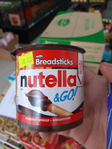 Bánh Que Chấm Nutella 10/24