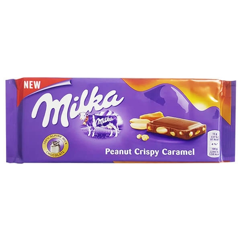 Socola  Milka Peanut Crisp 90 g