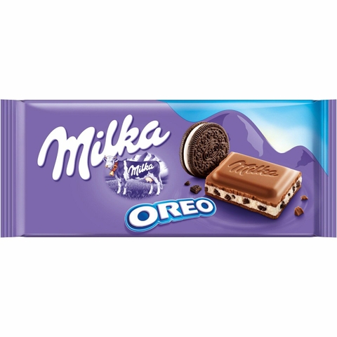 Socola  Milka Alpenmil Chschokolaed Mil Oreo Chocolate 100g