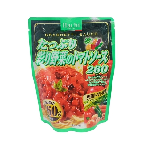 Sốt Mì Ý Spagetti Hachi - Cà Chua Rau Củ