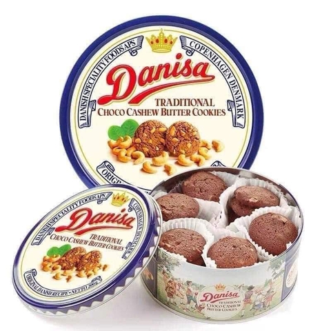 BÁNH DANISA HẠT ĐIỀU THÁI LAN HỘP THIẾC 200G