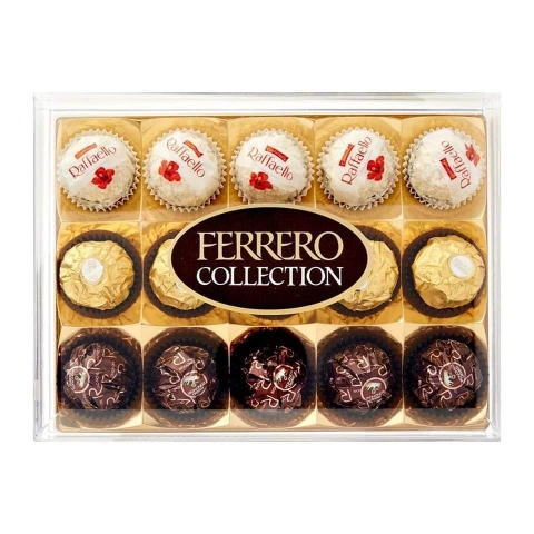 Socola Ferrero Collection 172g (15 viên) Mix vị