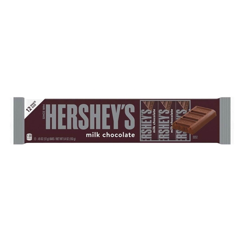 Socola Hershey’s thanh 12 viên (Hershey’s Milk Chocolate)