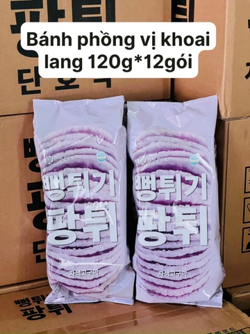 Bánh Phồng Vị Khoai Lang 120g