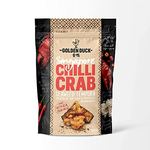 Snack Golden Duck Tempura Rong Biển Thịt Cua Vị Cay