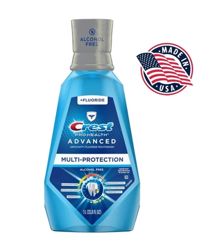 Nước súc miệng Crest Pro-Health Advantage 1L