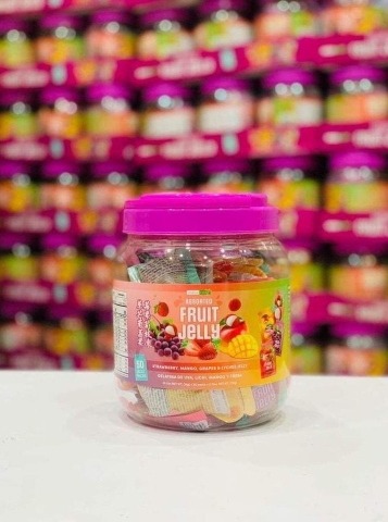 Thạch Trái Cây Fruit Jelly 4 Vị 50 Packs 1Kg