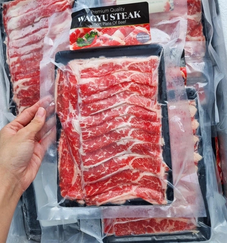 Ba Chỉ Bò Úc Cắt Lát 500g