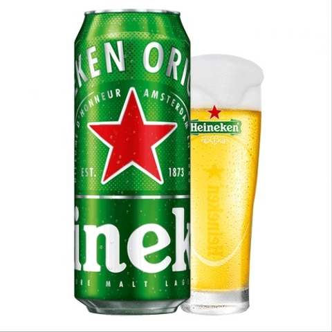 Bia Heineken Hà Lan thùng 12 lon 500ml