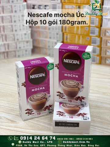 Cà Phê Gói Dạng Bột NESCAFE Úc Mocha