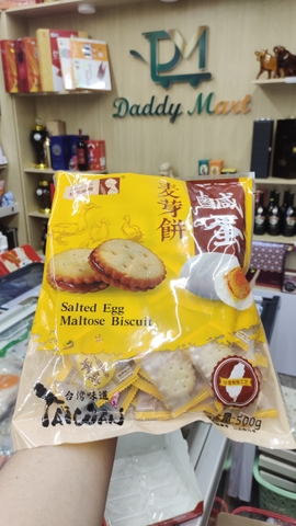 Bánh Trứng Muối Pamiriter 500g