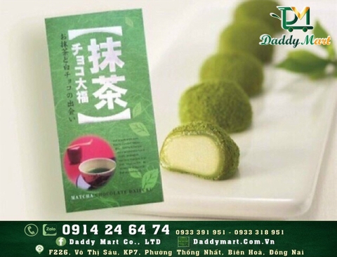 Bánh Mochi Trà Xanh Matcha Choco Daifuku