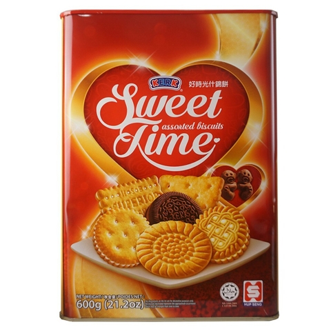 Bánh Quy Thập Cẩm Kerk Sweet Time 600