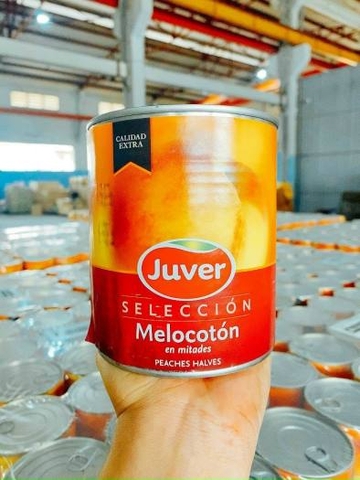Đào Ngâm Tây Ban Nha Juver 800g