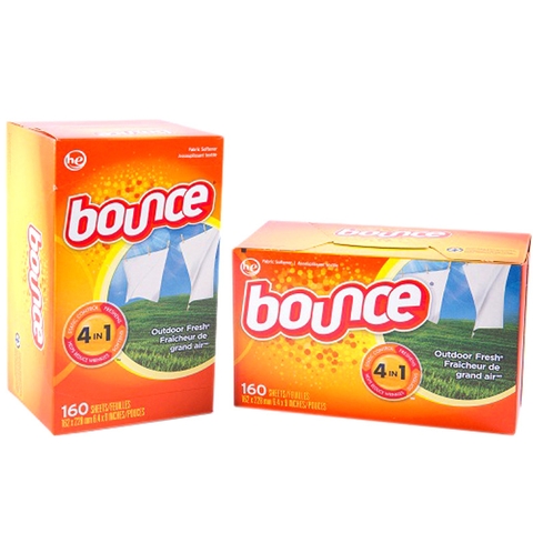 Giấy Thơm Quần Áo Bounce 4 In 1 160 Tờ Mỹ