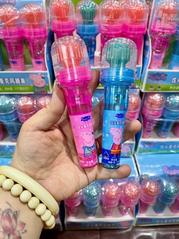 KẸO ĐỒ CHƠI MICRO CÓ ĐÈN PEPPA PIG HONGKONG 17G