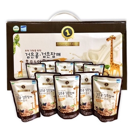 Sữa Hạt Óc Chó, Hạnh Nhân Hươu Cao Cổ Hàn Quốc Golden Health