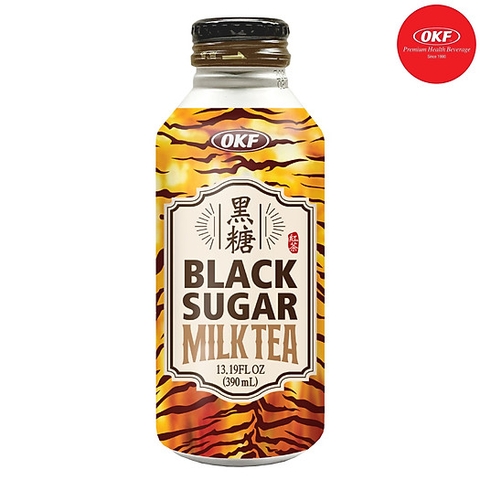 Trà sữa đường đen OKF Hàn Quốc chai 390ml