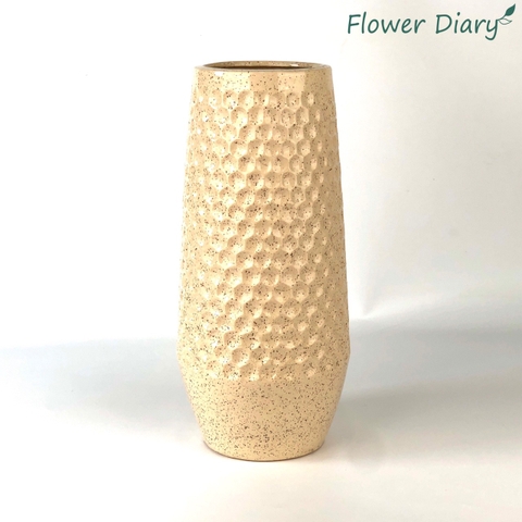 Bình cắm hoa tổ ong M:10cm H:35cm