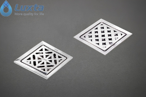 Phễu thoát sàn Luxta - Bền đẹp, chất lượng, phù hợp mọi thiết kế nhà vệ sinh.