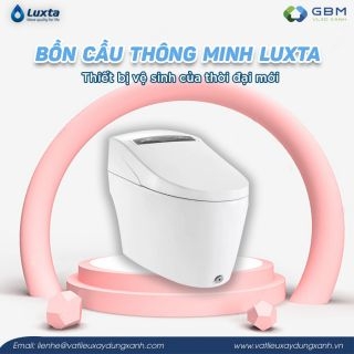 Bồn cầu thông minh Luxta - Thiết bị vệ sinh của thời đại mới