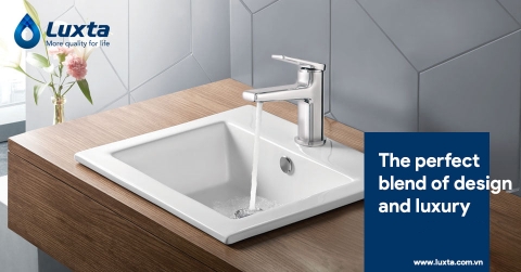 Chậu rửa mặt Lavabo Luxta- Chất lượng và kiểu dáng khẳng định giá trị thương hiệu.