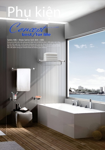 Những tiêu chí khi lựa chọn phụ kiện phòng tắm Luxta.