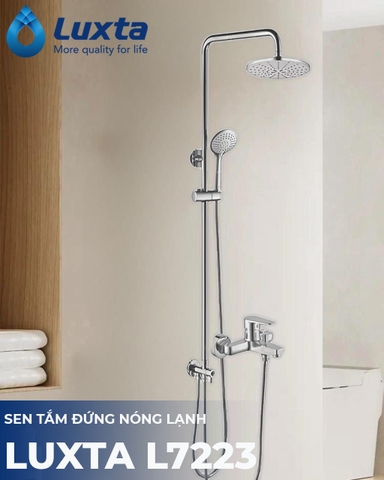 🚿 SEN TẮM ĐỨNG NÓNG LẠNH LUXTA L7223 – TRẢI NGHIỆM TẮM THƯ GIÃN ĐÚNG CHUẨN TẠI NHÀ 🚿