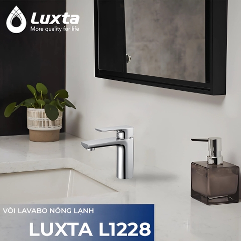 ✨ VÒI LAVABO NÓNG LẠNH LUXTA L1228 – NÂNG TẦM PHÒNG TẮM HIỆN ĐẠI ✨