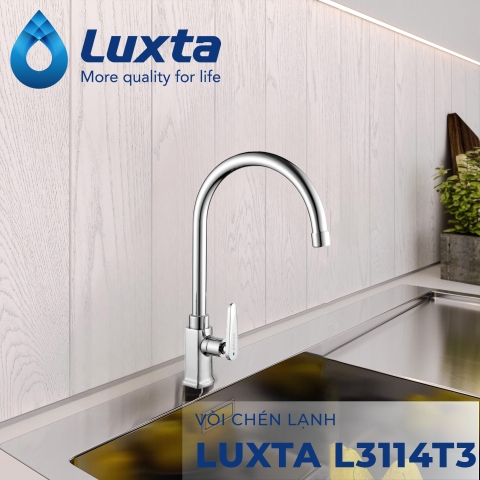  VÒI CHÉN LẠNH LUXTA L3114T3 – TỐI GIẢN TRONG THIẾT KẾ, TỐI ƯU KHI SỬ DỤNG 