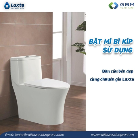 Bật mí bí kíp sử dụng bàn cầu thông minh bền đẹp cùng chuyên gia Luxta