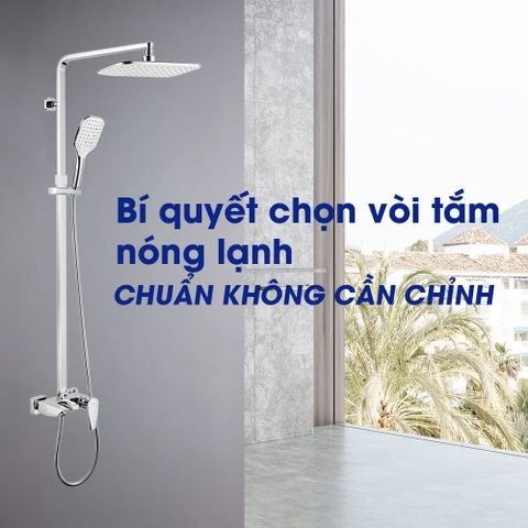 Bí quyết chọn vòi tắm nóng lạnh bền bỉ và tiết kiệm điện năng cho gia đìnhVòi tắm nóng lạnh là gì?