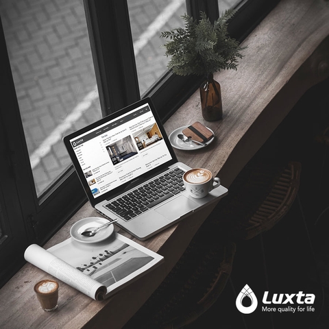 Cách sắp xếp thiết bị vệ sinh Luxta cho phòng tắm không gian nhỏ