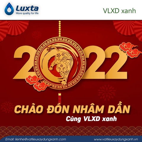 Chào đón 2022 cùng VLXD Xanh