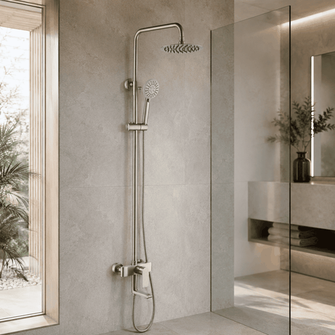 Giải pháp nâng tầm không gian tắm với vòi sen inox chất lượng