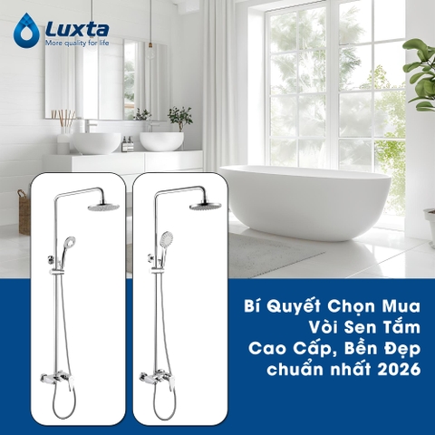 Bí Quyết Chọn Mua Vòi Sen Tắm Cao Cấp, Bền Đẹp & Tiết Kiệm Nước 2026