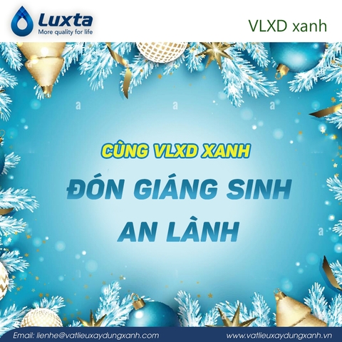Đón Giáng Sinh An Lành cùng VLXD Xanh