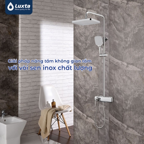 Giải pháp nâng tầm không gian tắm với vòi sen inox chất lượng