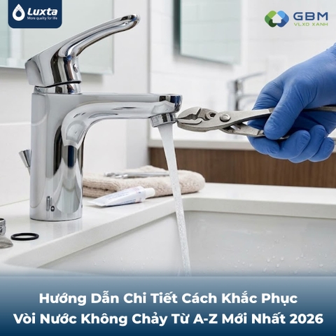 Hướng Dẫn Chi Tiết Cách Khắc Phục Vòi Nước Không Chảy Từ A-Z Mới Nhất 2026